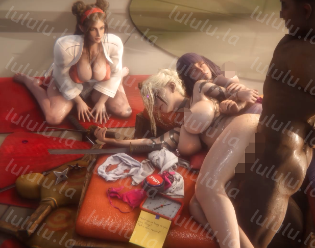 Brutalisk Entertainment 2503：蒂法+爱丽丝+纲手+雏田 性感女神姐妹花黑色巨根激情双飞[3.9G]-福利岛