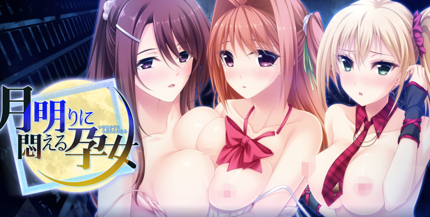[日式ADV/汉化] 在月光下痛苦挣扎的孕女 月明りに悶える孕女  [PC+安卓/2G]