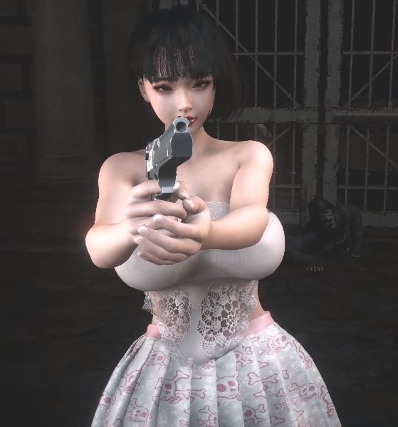 牛头人爱好者 5月新作：拜金女 生化危机1 白丝巨乳御姐战败被捕获丧尸巨根侵犯中出[8G]