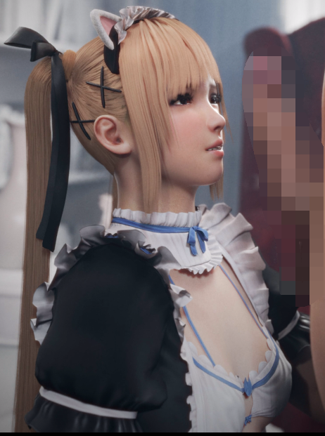 lewdgazer 2505：玛莉萝丝 性感女神女仆装口交侍奉颜射吞精[650M]