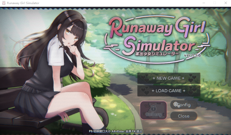 【互动SLG】[3D]家出少女模拟器 Ver1.16 DL官方中文修正版