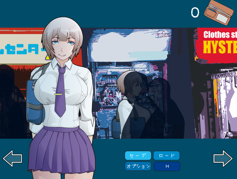 【日式SLG】ナイトウォーク  ～ワルイコの夜遊び～ DL版[新作][生肉]