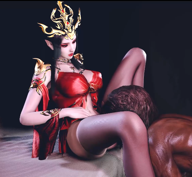kyclbb：新版美杜莎的夜晚酒店（黑叔的关爱）性感御姐黑色巨根爆肏中出[4G]