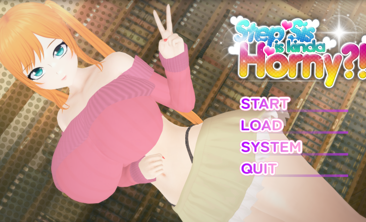 [日式SLG/汉化] 义姐有点欲求不满 Step Sis Is Kinda Horny V0.2 [PC+安卓/3G]