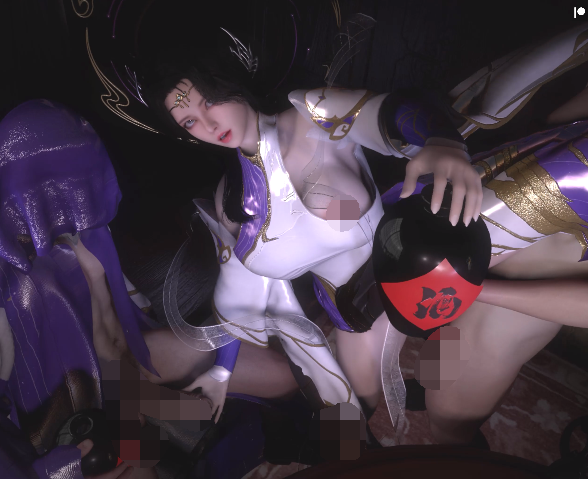 Kai Vi 5月新作：斗破苍穹-玄衣 4P+5P 性感美熟女多人淫乱性交[3G]