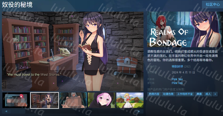 【互动SLG】奴役的秘境 Ver1.08 Steam官方中文版