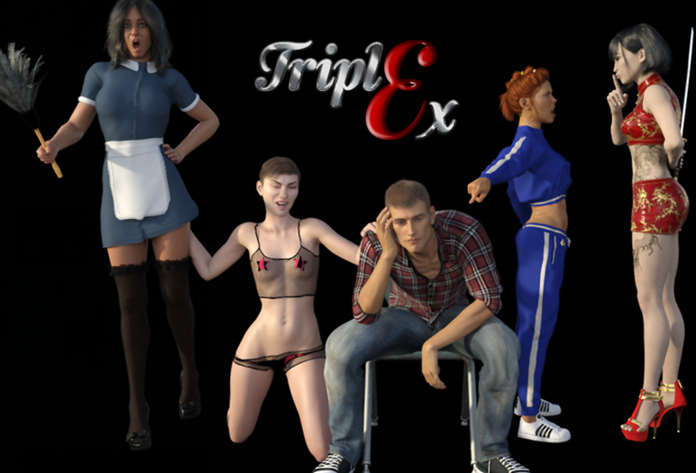 [欧美SLG/汉化] 三重前任 Triple Ex v0.25 [PC+安卓/3.9G]