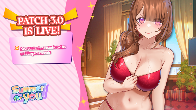 【互动SLG】Summer For You Ver3.0 Steam官方中文版