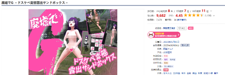 【互动SLG】[3D]廃墟でG ～ドスケベ変態露出サンドボックス～Ver2.0 机翻汉化版