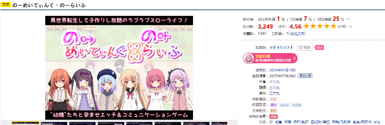 【日式RPG】のーめいてぃんぐ・のーらいふ Ver1.15 叶酱汉化版