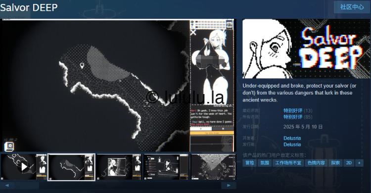 【探索SLG】Salvor DEEP Ver1.00.4 Steam官方中文版