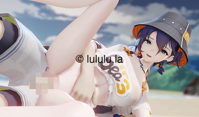 AKT2508 DLC 浮波柚叶+铃+弗洛洛 [218M]-福利岛