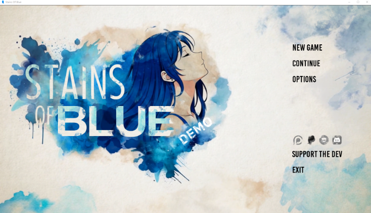 【ADV】Stains of Blue Ver1.3 官方抢先测试版[生肉]