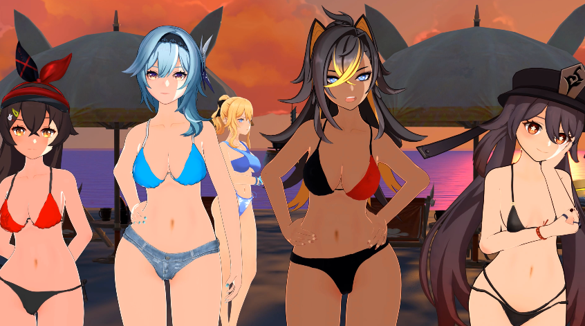 JygreAnimation 2508 Genshin Beach Event 2025[2.5G]-福利岛