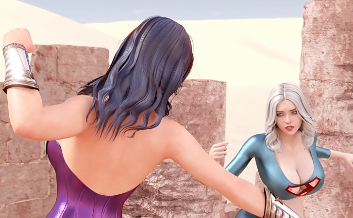 [Affect3D]Girl vs Goddess [1G]-福利岛