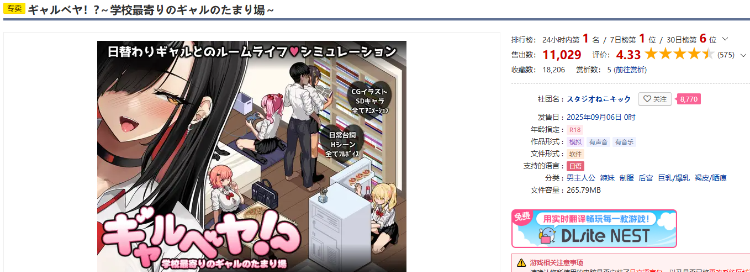 【爆款SLG】ギャルベヤ！～学校最寄りのギャルのたまり場～ AI汉化版[新作]