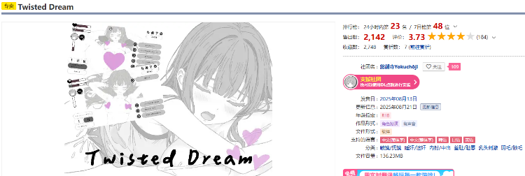 【互动SLG】Twisted Dream Ver1.0 DL官方中文版