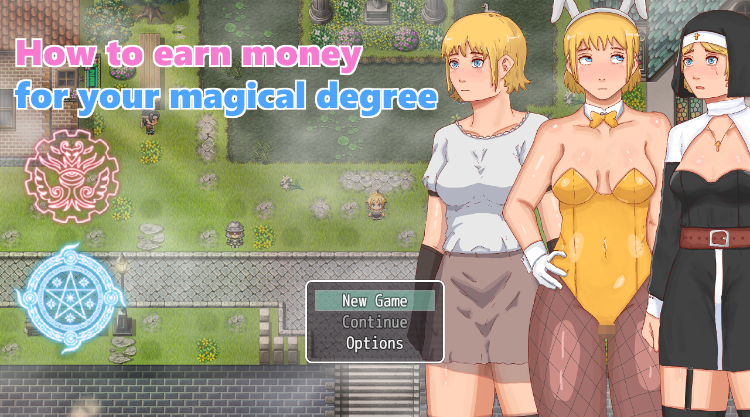 【日式RPG】魔法教育のためにお金を稼ぐ方法 AI汉化版