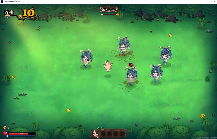 【肉鸽SLG】关于我转生成为变态手的那档事 Ver0.2 Steam官方中文测试版[Demo]