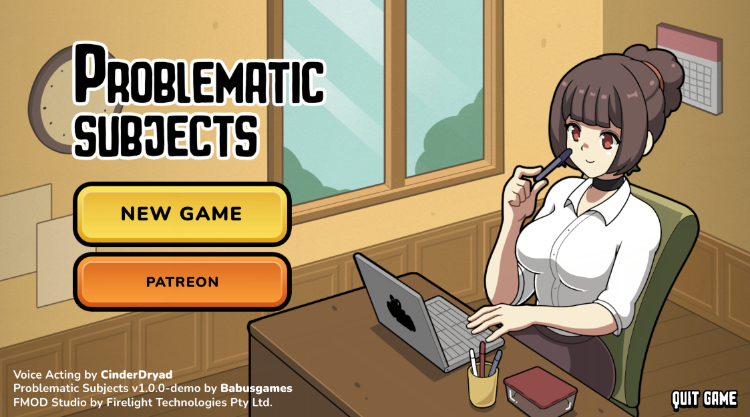 【欧美SLG】Problematic Subjects Ver1.0 英文测试版[Demo]