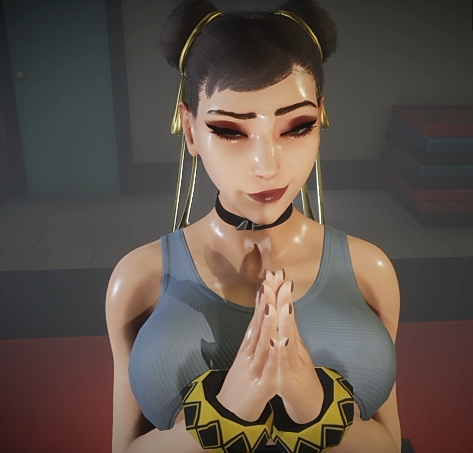 BlackCream：Chun-Li X BBC 媚黑女友在黑人学员的巨根下逐渐堕落[2.9G]