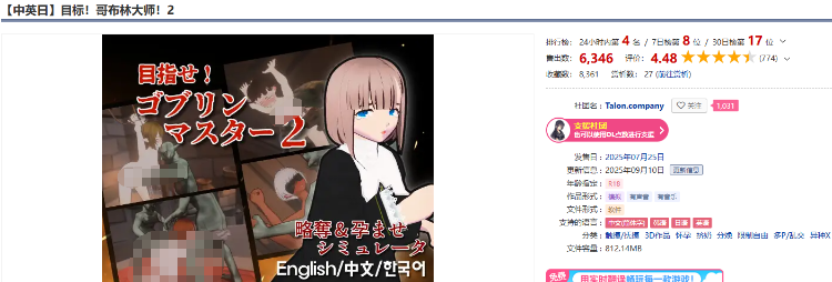【互动SLG】目标！哥布林大师！2 Ver1.6 DL官方中文版
