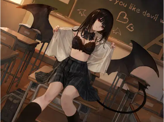 【ASMR】[简体中文版]与凶恶的恶魔契约交配