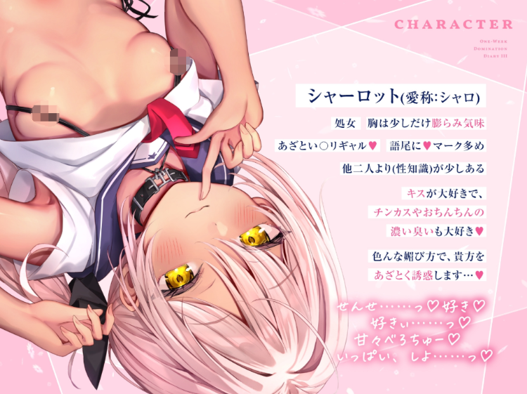 【ASMR】[简体中文版]萝〇魔法少女的一周调教日记III～用肮脏的鸡巴&amp;包皮垢淫荡的性奴〇调教～