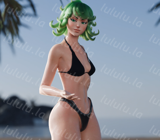 SKRevenant 2510：tatsumaki on the beach 龙卷 性感少女强制骑乘榨精[190M]-福利岛