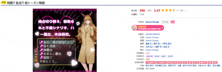 【日式RPG】純愛! 乱交! 桜シーズン物語 Ver1.0 DL官方中文版