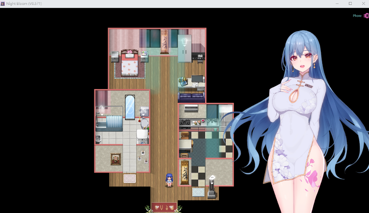 【国产RPG】夜幕之花 Ver0.571 官方中文步兵版