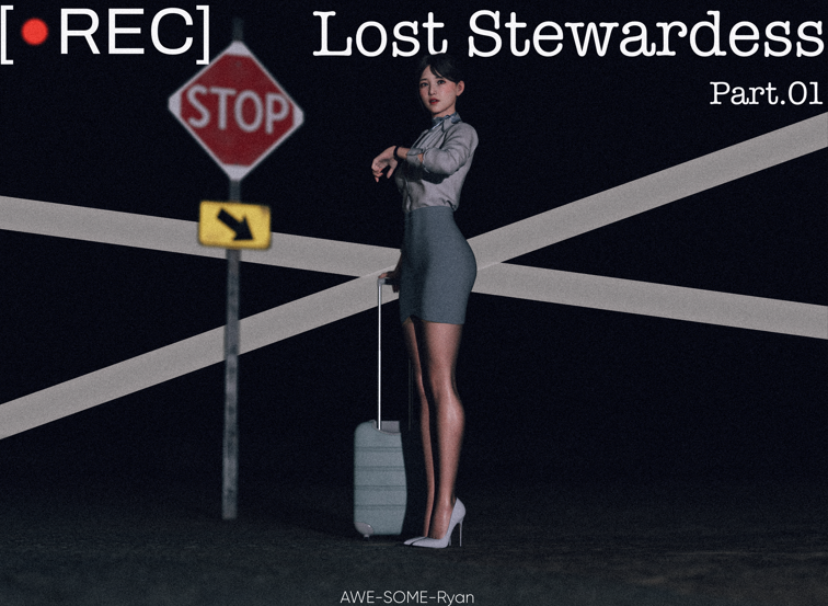 [AWE-SOME-RYAN] 新短篇 失踪的空姐 1[53P/200M]-福利岛