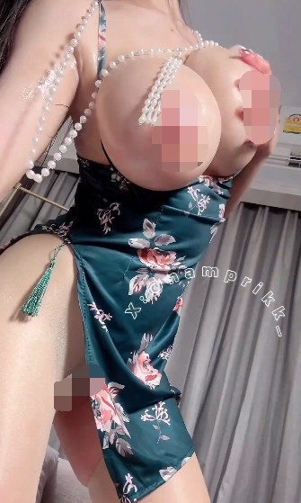 顶级巨乳-npxvip-6.8新 青花旗袍（1V,445M）
