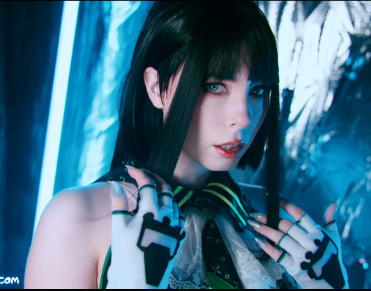 欧美极品cos女神-红狼莫莉（mollyredwolf）-新 eve（1V,1.73G）