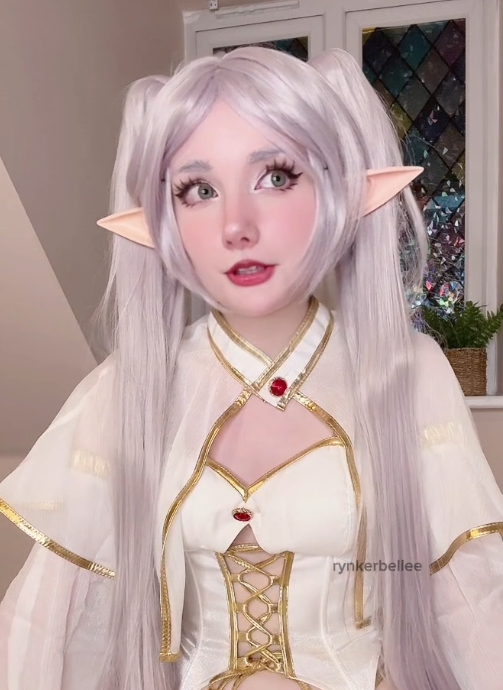 欧美可爱cos妹子-rynkerbellee-芙利莲（1V,962M）