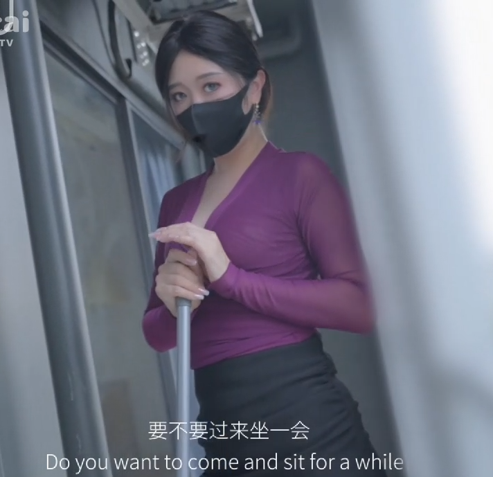 人气御姐-桥本香菜-糖心新 性瘾很强的女邻居（1V,676M）