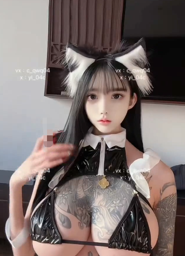 超高颜值纹身女神-祎祎Vixen-8月高价福利（34V,331M）