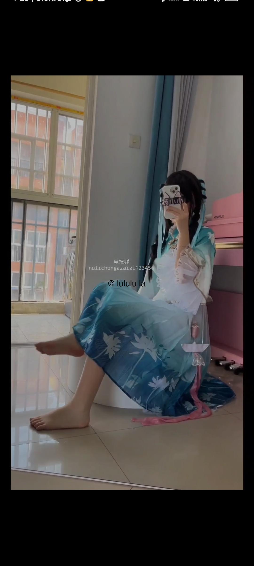 抖音小小苏 cos汉服 足控 1v168m