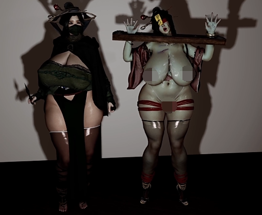 依雯&amp;妮妮：Tracker TierZ 爆乳御姐任务失败被反杀 身体被肆意蹂躏爆肏中出[930M]