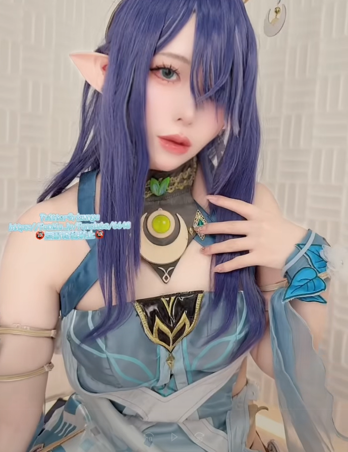 rizunya 2025.9月作品 菈乌玛Cosplay 【1V54M】