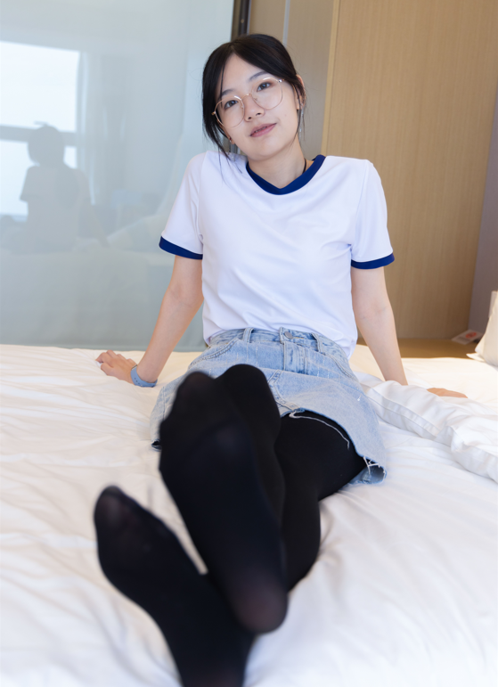 [BoBoSocks袜啵啵] NO.447 小甜豆-平底鞋、厚黑丝 【140P1V1.8G】