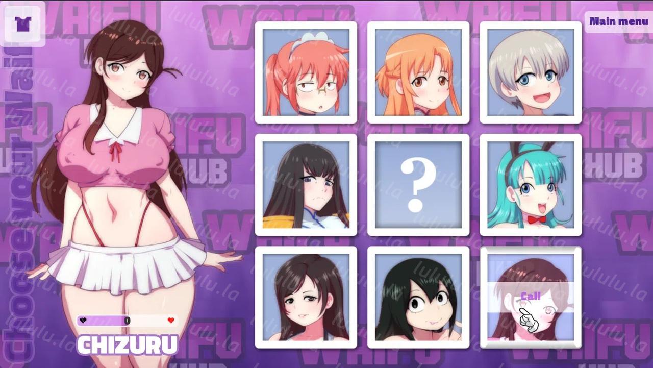 【安卓/SLG/动态】WaiuHub1-7/动漫老婆列表 [2090M]