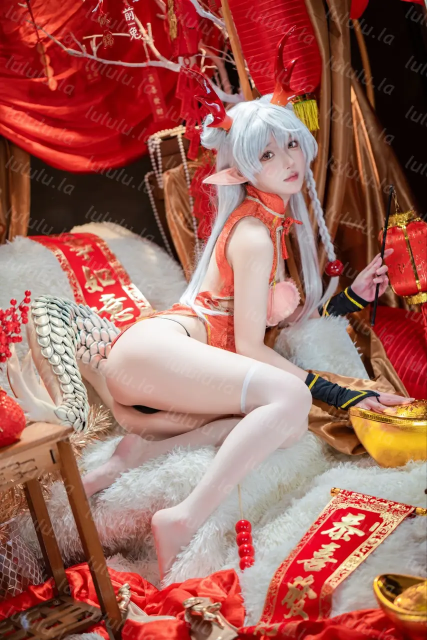 ［三次元］Abaoyeshitunia1 (阿包也是兔娘) – Long Mei New Year 1.24g-福利岛