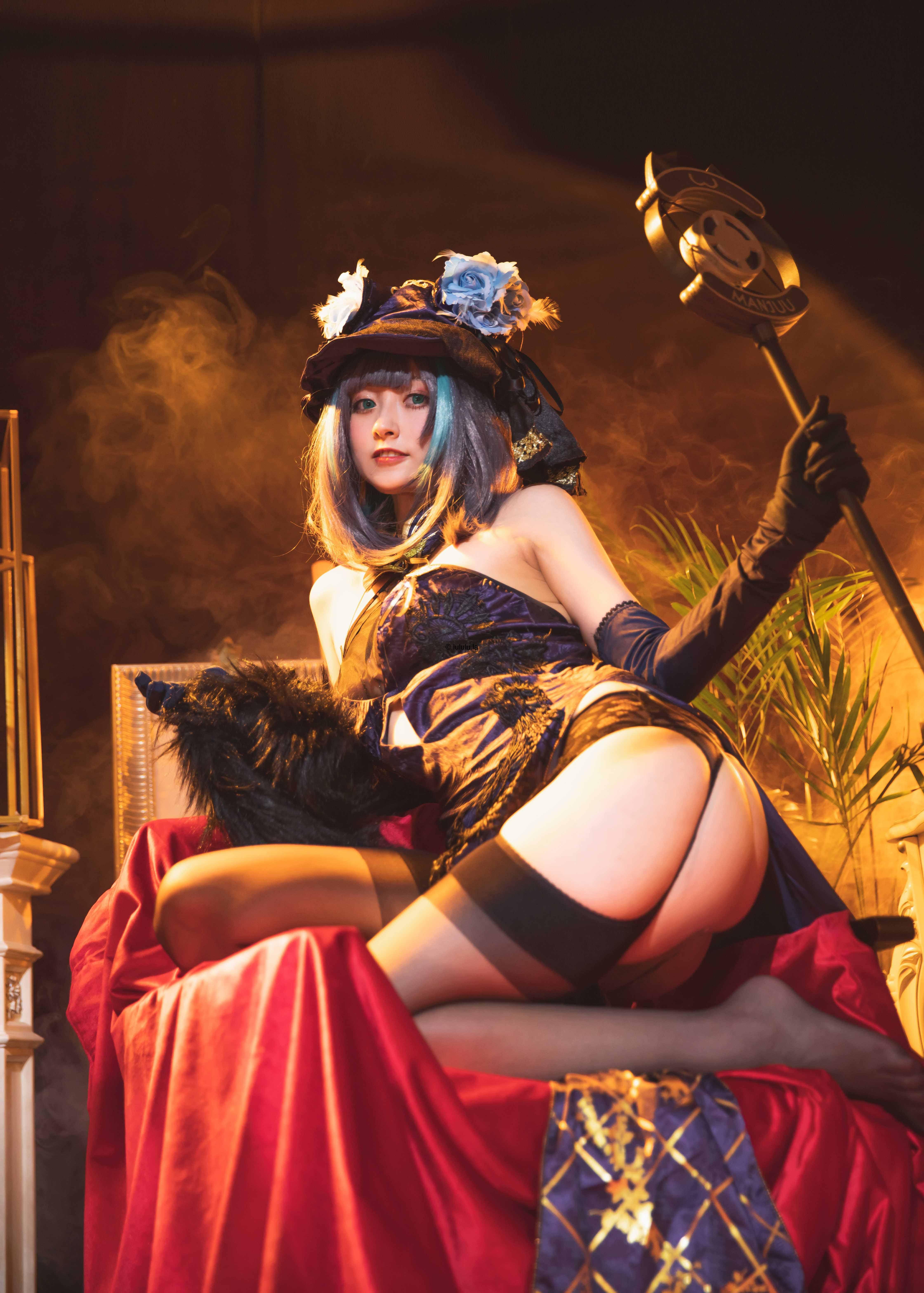 【新】Luisa_零纱 - 柴郡旗袍【53P】【641MB百度云】