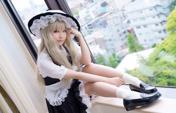 【4K收藏级画质 高颜值】[COSH-090K] 恋色孕マスタースパーク 魔理沙 【有码 85P 1V 12GB】-福利岛