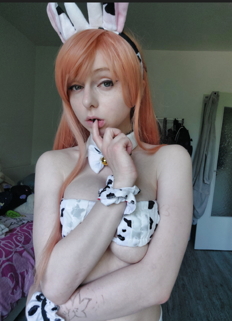 【高颜值洋妞】Demonkittyy - Asuna cowkini 【40P 266MB】