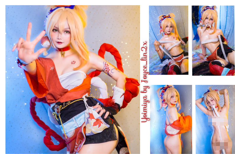 【高颜值毛妹coser】Joyce 原神宵宫+塞尔达公主 【99P 993MB】