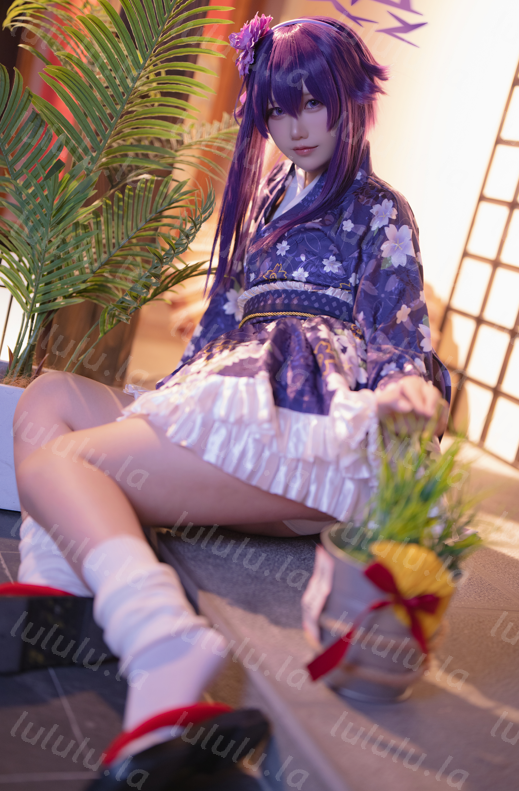 Lunananya – Blue Archive 伊草遥香 (New Year) 【34P 214MB】-福利岛
