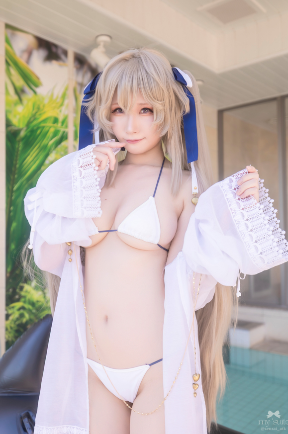【巨乳樱花妹coser】Atsuki - 碧蓝航线泳装 suite lane 29【362P 266MB】