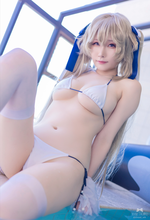 【巨乳樱花妹coser】Atsuki - 碧蓝航线泳装 suite lane 29【362P 266MB】